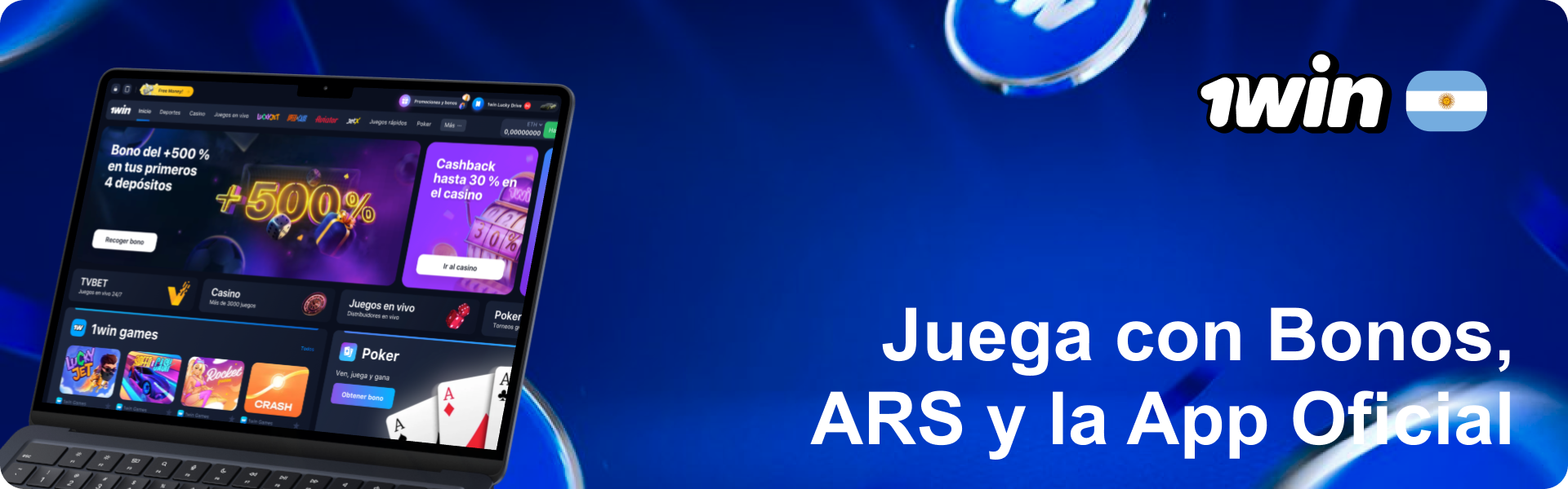 1Win Argentina: Juega con Bonos, Pesos Argentinos y la App Oficial